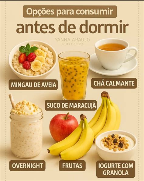 Porque Comer Da Sono - Opções saudáveis para um sono tranquilo. | O que comer antes de dormir ...