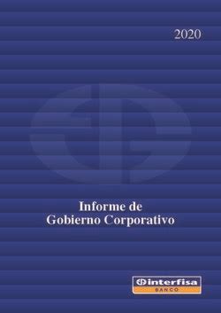 Informe De Gobierno Corporativo Interfisa