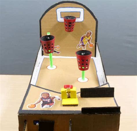 How To Make Nba Basketball Board Game Using Cardboard