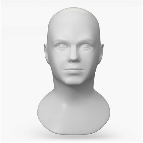 Mannequin Head D Model Fbx Obj Max Free D