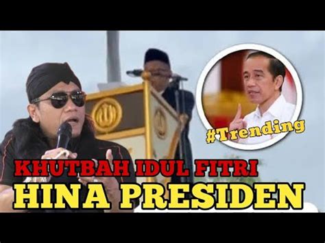 Gus Miftah Terbaru Trending Khutbah Idul Fitri H Na Pr Siden Youtube