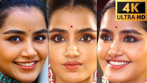 Anupama Parameswaran Close Up Face Lips K Anupama Parameswaran