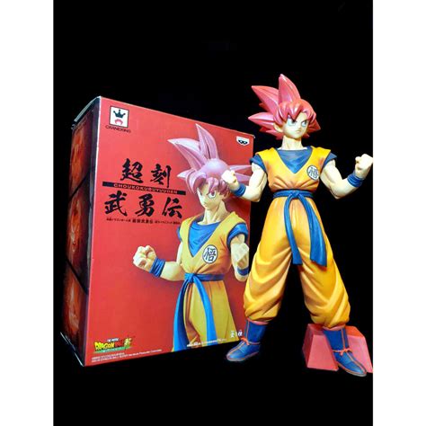 B 28 櫃 現況品： 代理版 超級賽亞人之神 悟空 七龍珠超 超刻武勇傳 Dragon Ball 富貴玩具店 蝦皮購物