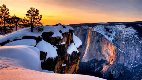 Bing Snow Sunset Wallpapers Wallpaper Source For Free Awesome