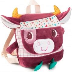 Sac Dos Vache Rosalie Maternelle Ou Cr Che Tout Doux Lilliputiens