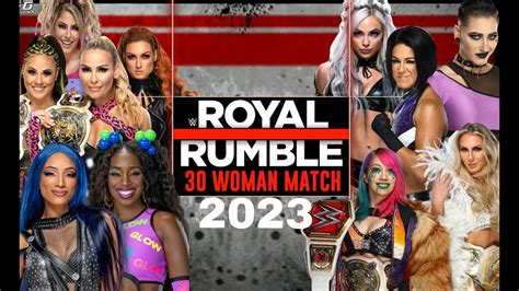 Wwe Royal Rumble 2023 Womens Entry Predictions Youtube