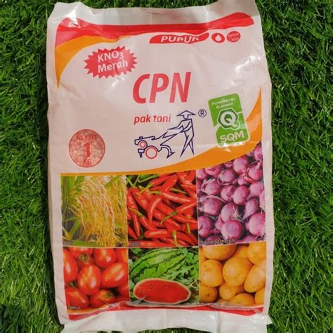 Jual Pupuk Cpn Kno Merah Merk Pak Tani Repack Gram Shopee Indonesia