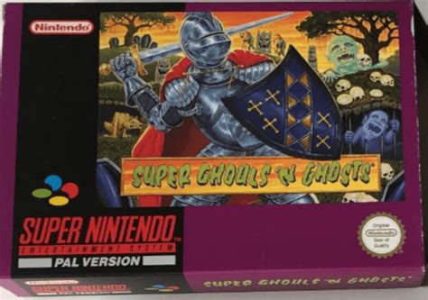 Super Ghouls N Ghosts Nintendo Super Nintendo Entertainment System