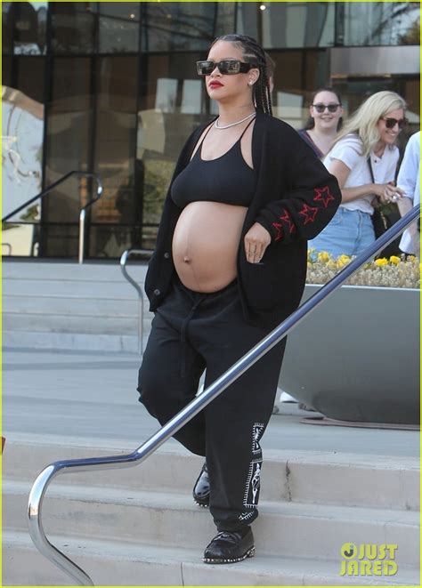 Photo: rihanna baby bump display maternity fashion quote la pics 16 | Photo 4953270 | Just Jared ...