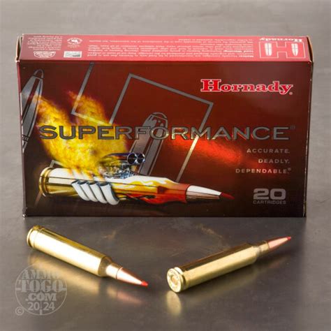 7mm Remington Magnum Ammunition For Sale Hornady 162 Grain Sst 20 Rounds