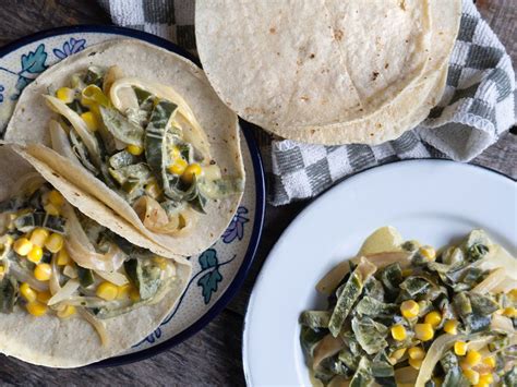 Aprender Acerca 65 Imagen Como Hacer Rajas Poblanas Con Crema Y Elote