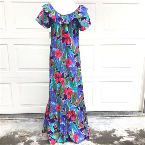 Hilo Hattie Dresses Vintage Hilo Hattie Hawaiian Muumuu Muumuu Nos Poshmark