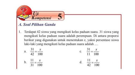 Kunci Jawaban Matematika Kelas 7 Smp Semester 2 Uji Kompetensi 5