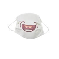 Masque Barri Re Enfant Cat Gorie Uns Tissu Lavable Blanc T Ans