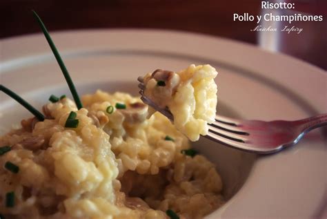 Risotto De Pollo Y Champi Ones Recetas De Una Gatita Enamorada