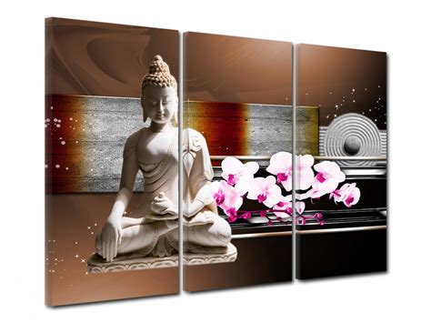 Tableau Sur Toile Zen Prix Bas Vente Tableaux Triptyques Design