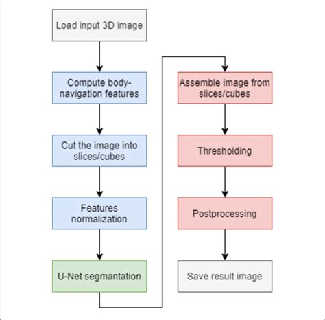 Flowchart Of The Segmentation Process Download Scientific Diagram