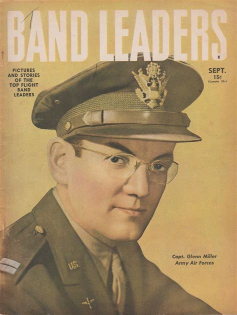 Glenn Miller On The September 1944 Band Leaders Leader Pictures