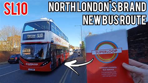 North London S Brand New Express Bus Service Sl Superloop North