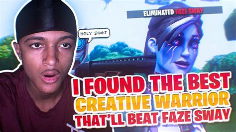 I Found The Best Creative Warrior That Will Beat Faze Sway For Good