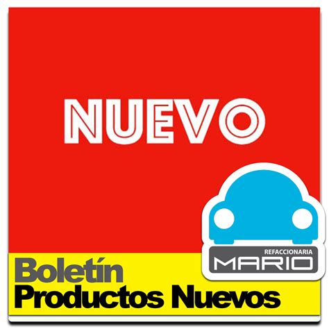 Boletínes Refaccionaria Mario