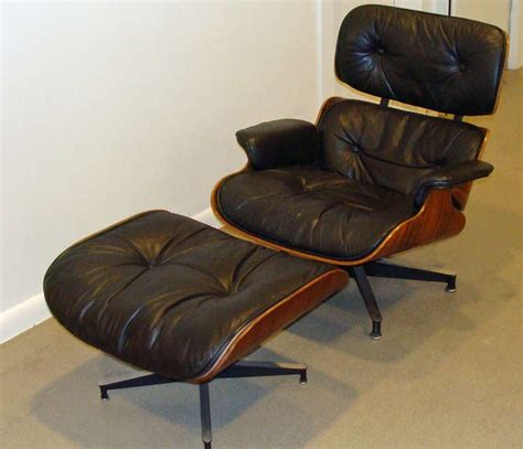 Vintage Eames Lounge Chair And Ottoman At 1stdibs