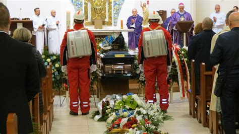 W Jastrzębiu Zdroju odbył się pierwszy pogrzeb ratownika górnika który