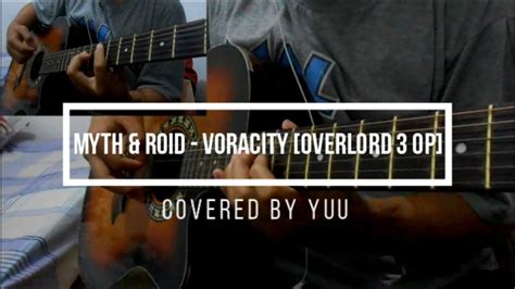 Myth Roid Voracity Overlord Op Guitar Cover Youtube