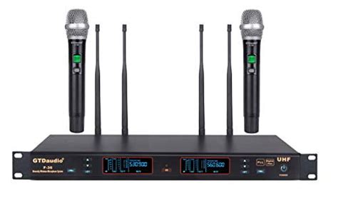 Gtd Audio X Channel Uhf Diversity Wireless Hand Held Microphone