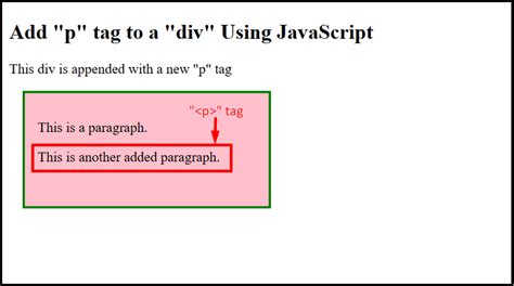 How To Add Elements To Div In Javascript Programmer Help How To