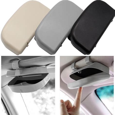 Car Glasses Case Magnetic Sun Visor Glasses Holder Sunglasses Storage