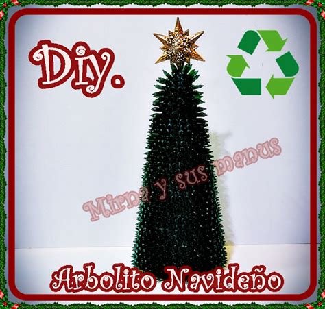 Diy Cómo realizar un arbolito navideño reciclando Manualidades