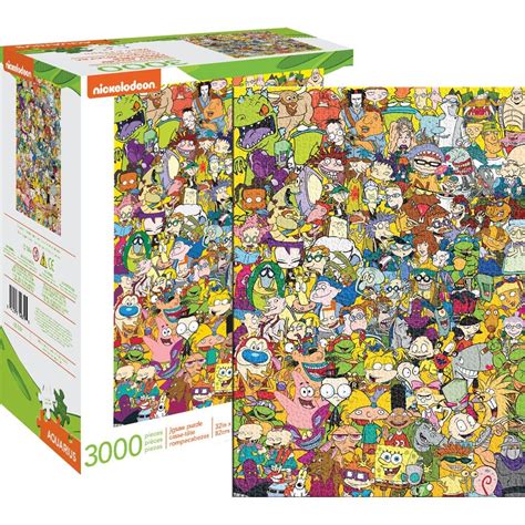 Nickelodeon 90s 3,000-Piece Puzzle - Entertainment Earth