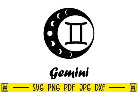 Zodiac Design Gemini Graphic By Utto · Creative Fabrica