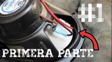 AUDIO CAR COMO INSTALAR BOCINAS CON LUCES YouTube