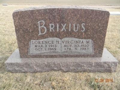 Virginia Mae Cumpston Brixius 1920 1983 Find A Grave Memorial