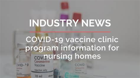 COVID 19 Vaccine Clinic Program Information For NHs Simple A