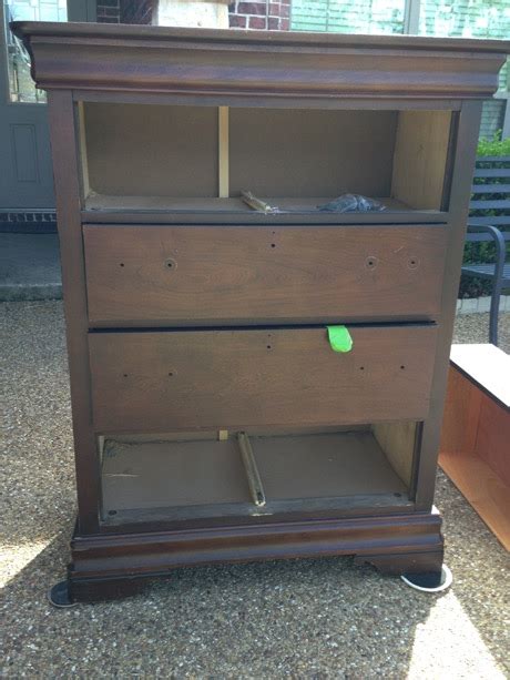 How To Stencil A Dresser With Chalk Paint Major Hoff Takes A Wife