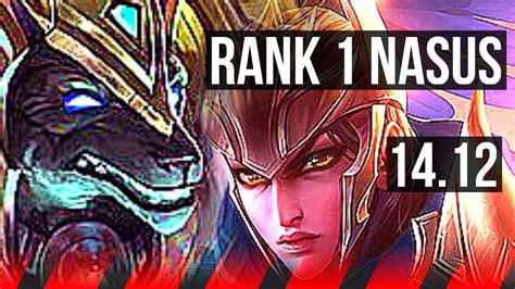 NASUS Vs QUINN TOP Rank 1 Nasus Quadra BR Challenger 14 12