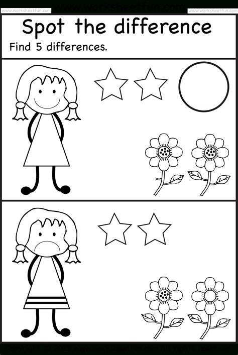 spot difference printable 1