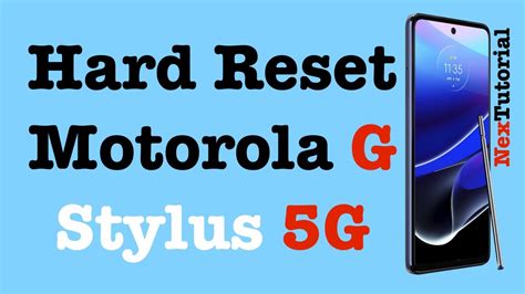 How To Factory Reset Moto G Sylus 5G Hard Reset Motorola G Stylus 5G