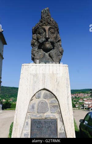 Statue Of Vlad Iii Dracula Vlad Tepes Romania Transilvania