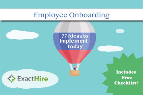 Guide Employee Onboarding 77 Ideas Exacthire