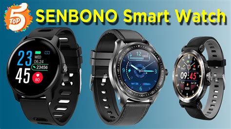 Top 05 Best SENBONO Smart Watch On Aliexpress Gadget Express YouTube