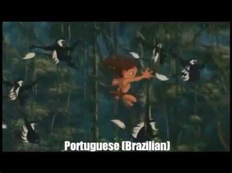 Tarzan Son Of Man One Line Multilanguage Chorus 1 YouTube