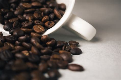 Premium Photo | Close-up of roasted thai coffee beans