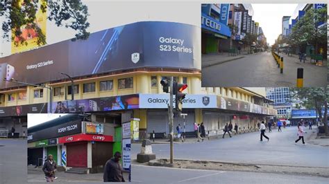 Current Situation In Nairobi CBD Kenya Protests Maandamano