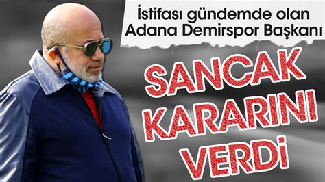 Murat Sancak istifa kararını verdi