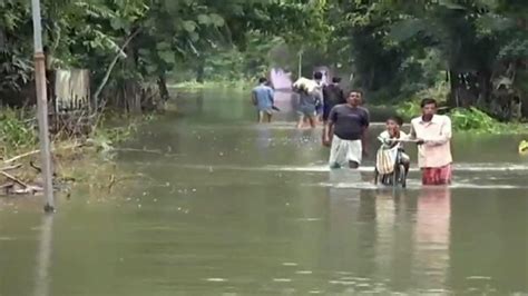 Assam Floods Over Four Lakh People Affected In Nine Districts As Flood Situation Remains Grim