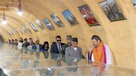 President Visits Shaligram Museum In Baglung Epardafas